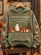 Women's Vintage Autumn Hooded Sweater