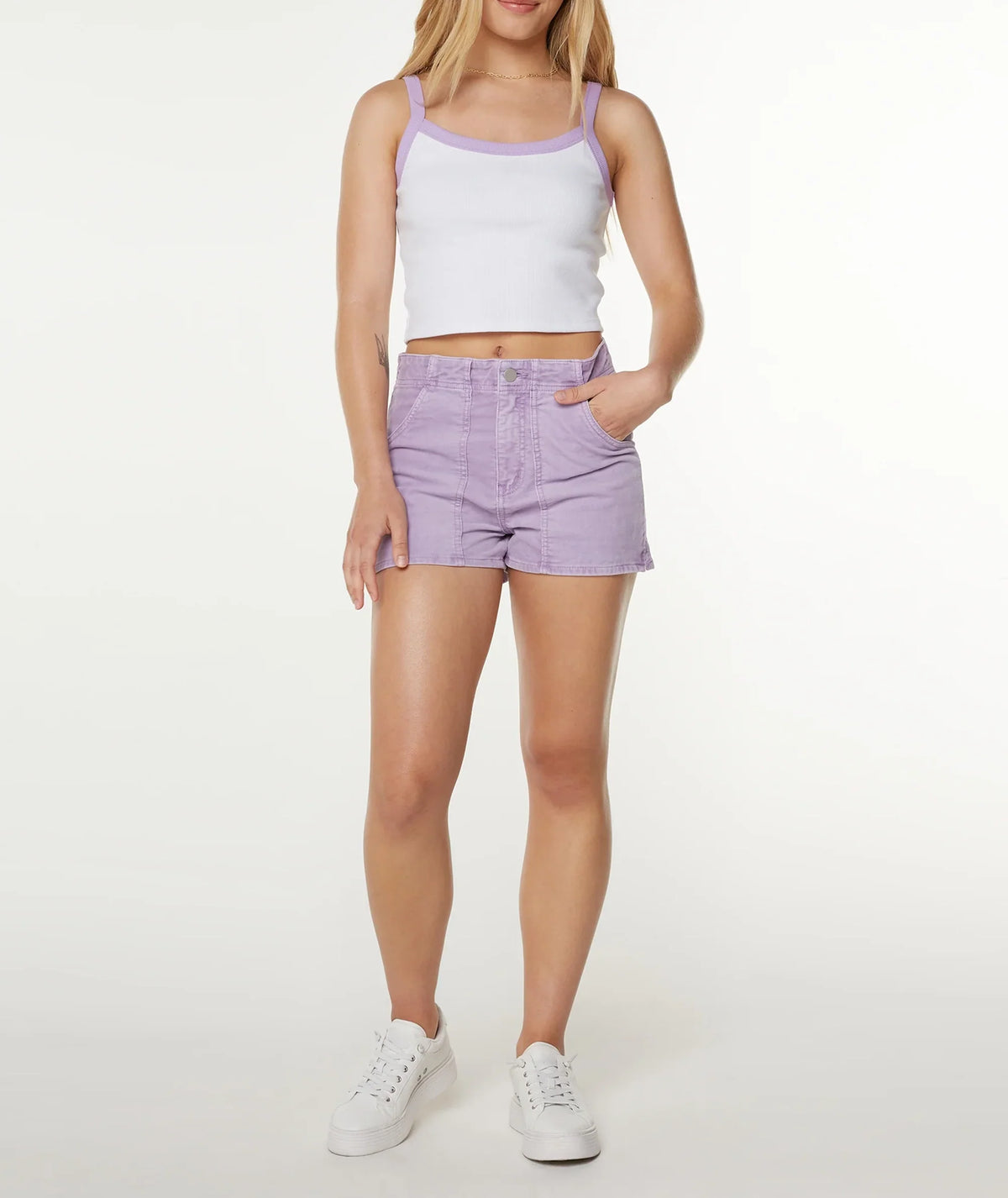 Solid Color Short Cool Strappy Vest