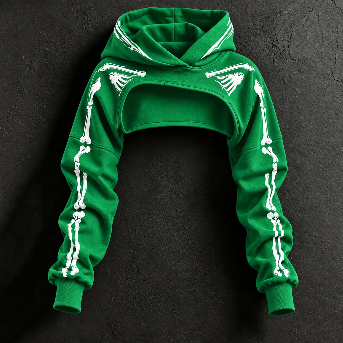 Women's Vintage Halloween Skull-line Casual Athletic Two-piece Set