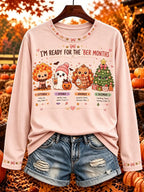 "i'm Ready For The 'ber' Months" Women's Long-sleeve T-shirt