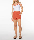 Solid Color Short Cool Strappy Vest