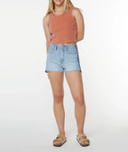 Plain-Colored Small Backless Women's Vest