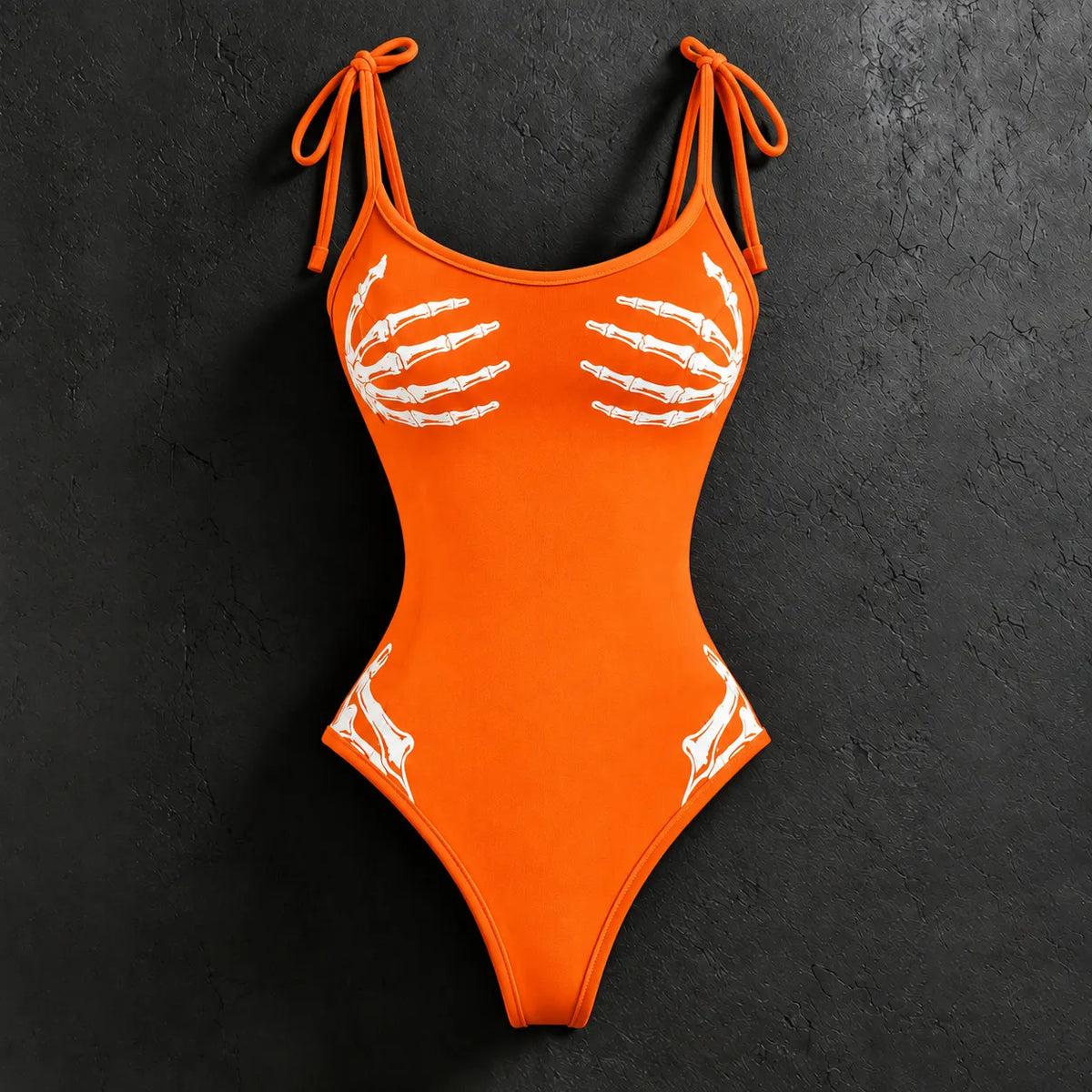 Women's Vintage Halloween Skull-line Casual Athletic Two-piece Set